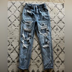AE mom jeans